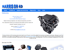 Tablet Screenshot of harris-on-4d.com